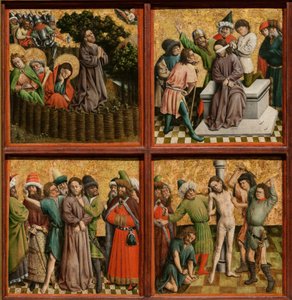 مذبح مع آلام المسيح ، ج. 1440s.