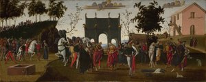 قصة جريسيلدا. الجزء الأول: الزواج ، ج 1490-1495 بواسطة ماجستير قصة جريسيلدا
