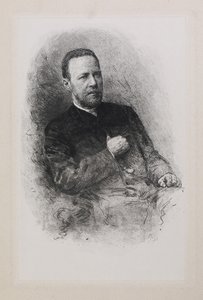 صورة للمؤرخ والصحفي سيرجي نيكولايفيتش شوبنسكي 1834-1913 ، 1900 بواسطة زميل