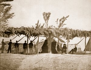 المستشفى العام ، سيتي بوينت ، 1861-1865 بواسطة ماثيو ب برادي