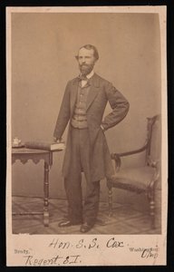صورة لصموئيل سوليفان كوكس 1824-1889 ، قبل عام 1889. بواسطة ماثيو برادي
