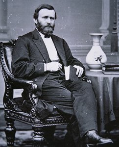 Ulysses Simpson Grant (1822-85) (b/w photo) بواسطة ماثيو برادي