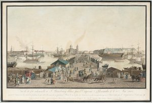 احتفال الذكرى السنوية الأولى لسانت بطرسبرغ بالذكرى المئوية للمدينة في مايو 1803 ، 1804