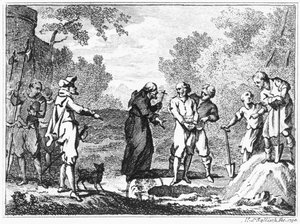 إعدام البروتستانت الفلمنكيين من قبل الكاثوليك الإسبان ، 1790