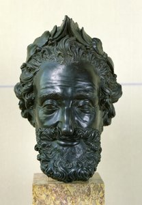 رأس هنري الرابع (1553-1610) بعد 1599 (برونزي)