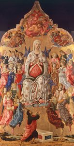 Madonna of the belt, by Matteo di Giovanni (ca 1430-1495)