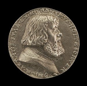 Hieronymus Holzschuher، 1469-1529، Patrician of Nuremberg [الوجه] ، 1529. بواسطة ماتيس جبل