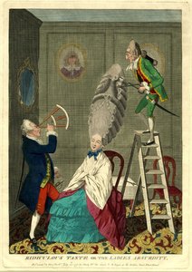 ذوق سخيف أو سخافة السيدات ، 1771 بواسطة ماثيو دارلي