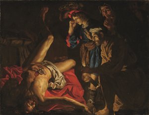 موت كاتو (زيت على قماش) بواسطة ماتياس (1600 ص 1650) (استوديو) ستومر
