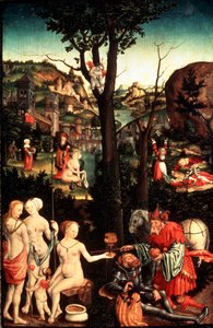 "رمزية الحب" ، "الحب ينتصر على الجميع" ، القرن السادس عشر بواسطة ماتياس جيرونج