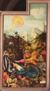 إغراء القديس أنتوني ، من إيزنهايم Altarpiece ، c.1512-16