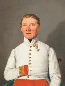 صورة شخصية فريدريش هوفمان فون دونرسبرغ 1769-1848 ، 1842.