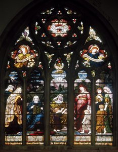 المرأة الفاضلة ، الثالوث المقدس ، Leamington Spa ، Cottier & Co ، c.1890 بواسطة ماتيس ماريس