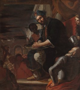 بيلاطس يغسل يديه ، 1663. بواسطة ماتيا بريتي