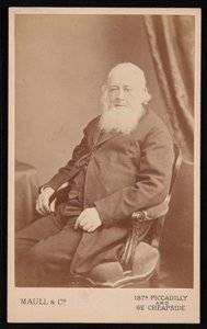 صورة لجون جولد 1804-1881 ، قبل عام 1875.