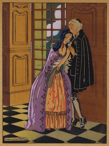 رسم توضيحي للتاريخ بواسطة Manon Lescaut (لون ليثو)