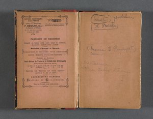 كراسة الرسم الإيطالية ، 1898-1899.