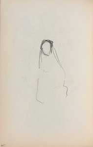كراسة الرسم الإيطالية: صفحة الشكل 124 ، 1898-1899. بواسطة موريس برازيل برندرغاست