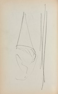 كراسة الرسم الإيطالية: صفحة الشراع 69 ، 1898-1899. بواسطة موريس برازيل برندرغاست