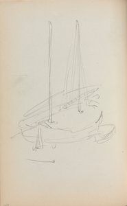 كراسة الرسم الإيطالية: الصفحة 60 ، 1898-1899. بواسطة موريس برازيل برندرغاست