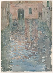 قنوات البندقية ، ج. 1898. بواسطة موريس برازيل برندرغاست