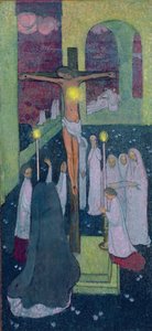 القلب المقدس المصلوب ، 1894 بواسطة موريس دينيس