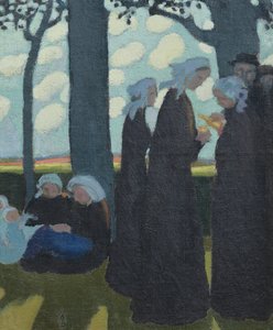 مساء بالقرب من Binic ، c.1895 بواسطة موريس دينيس