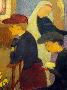 النساء الثلاث. لوحة لموريس دينيس (1870-1943). مجموعة خاصة.