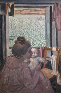 Motherhood at window بواسطة موريس دينيس