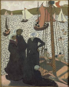 سباقات القوارب في Perros-Guirec Regattas في Perros-Guirec ، 1892. بواسطة موريس دينيس