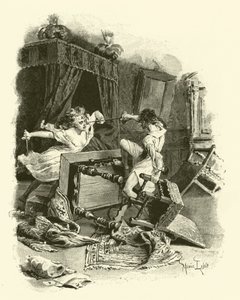 Illustration for The Three Musketeers (engraving) بواسطة موريس ليلوار