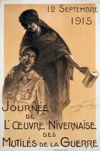 يوم Nivernaise لصندوق معاقين الحرب ، 1915