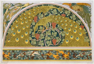 تصاميم للحدود والزاوية ، حانة. 1897.