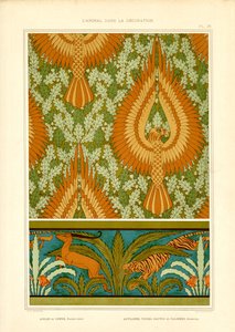 النسور والحيوانات الغريبة في الفن الحديث (ليثو)