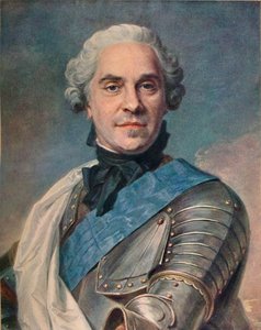 مارشال ساكسونيا ، c1748 بواسطة موريس كوينتين دي لا تور
