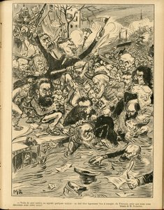 رسم توضيحي لموريس راديجيه (1866-1941) في Le Rire