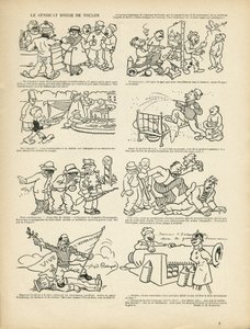 رسم توضيحي لموريس راديجيه (1866-1941) في Le Rire ، 21/12/12 - Le syndicrouge de Toulon - Syndicalisme ، Toulon