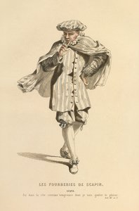 زي لدور سكابين، حوالي عام 1868 (نقش) بواسطة موريس ساند