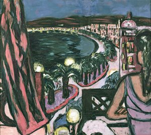 بروميناد ديزونغليه ، نيس بواسطة Max Beckmann