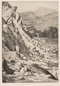 الانهيار الأرضي Opus IV ، 6 ، 1881. بواسطة ماكس كلنجر