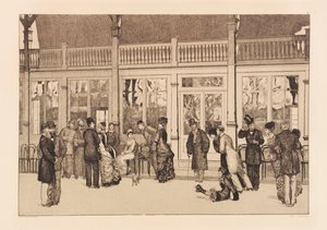 Opus VI ، من إعادة صياغة حول العثور على قفاز ، 1881. بواسطة ماكس كلنجر