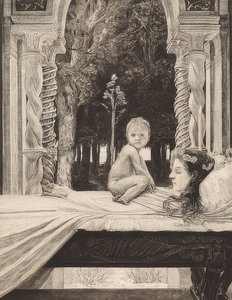 الأم الميتة. 1889