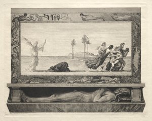 Vom Tode I، Opus II، 1889 No. 10. بواسطة ماكس كلنجر