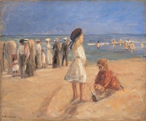 حياة الشاطئ ، 1916. بواسطة ماكس ليبرمان