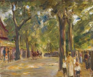 Seestrasse الكبير في Wannsee مع مشوا بواسطة ماكس ليبرمان
