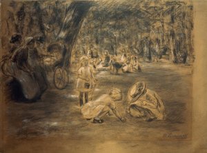 ملعب للأطفال في Tiergarten بواسطة ماكس ليبرمان