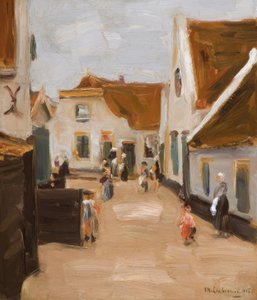 M.Liebermann ، Dorfstrasse في Noordwijk بواسطة ماكس ليبرمان