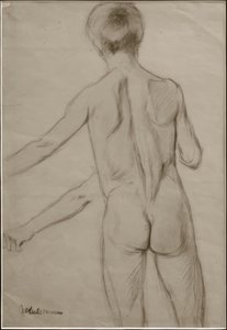 M.Liebermann ، دراسة لوحة Bathing Boys بواسطة ماكس ليبرمان