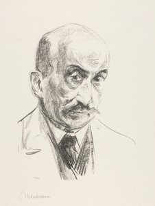 بورتريه ذاتي 1921. بواسطة ماكس ليبرمان