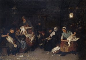 إوزات النساء ، 1872 بواسطة ماكس ليبرمان
